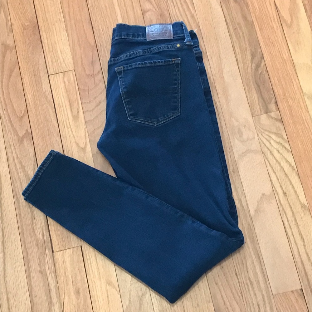 Lucky Brand dark wash jeans Charlie Skinny